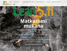 Tablet Screenshot of lean5.fi